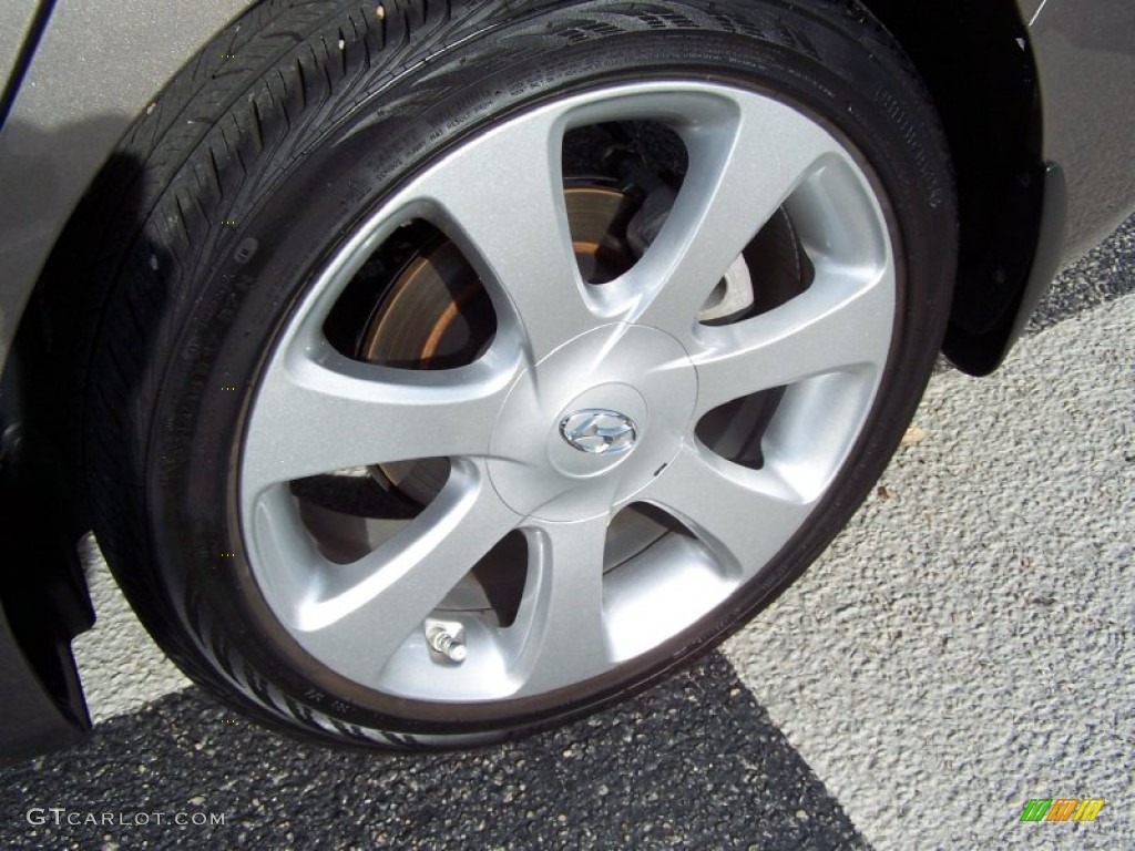 2013 Elantra Limited - Gray / Beige photo #6
