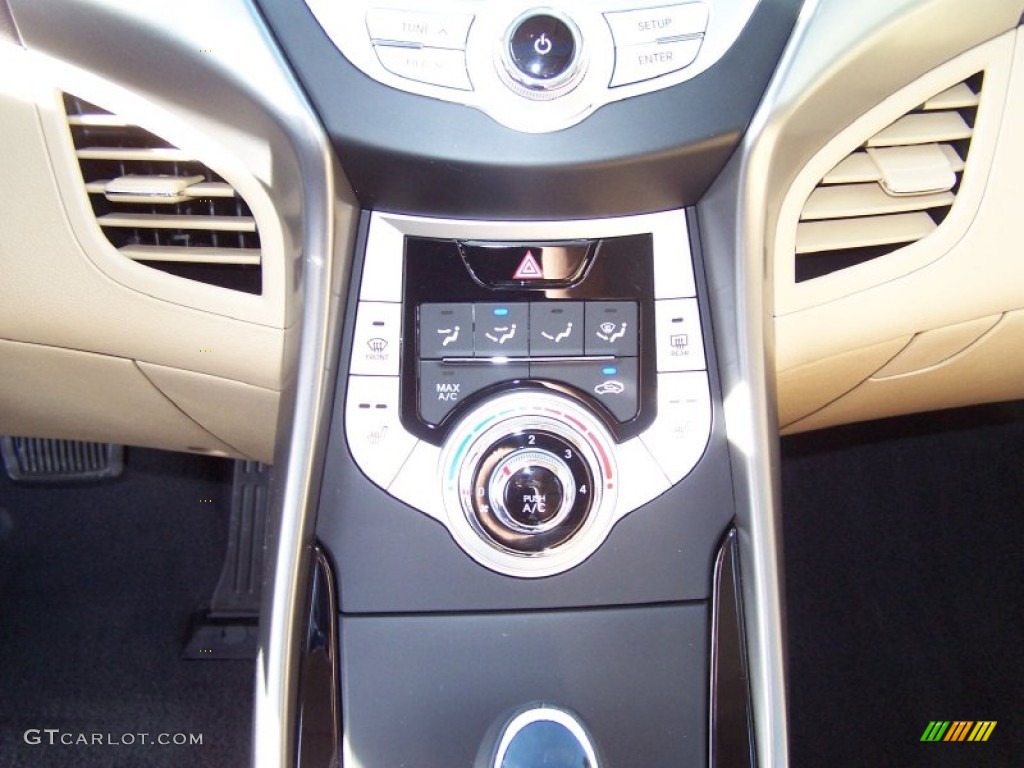 2013 Elantra Limited - Gray / Beige photo #23