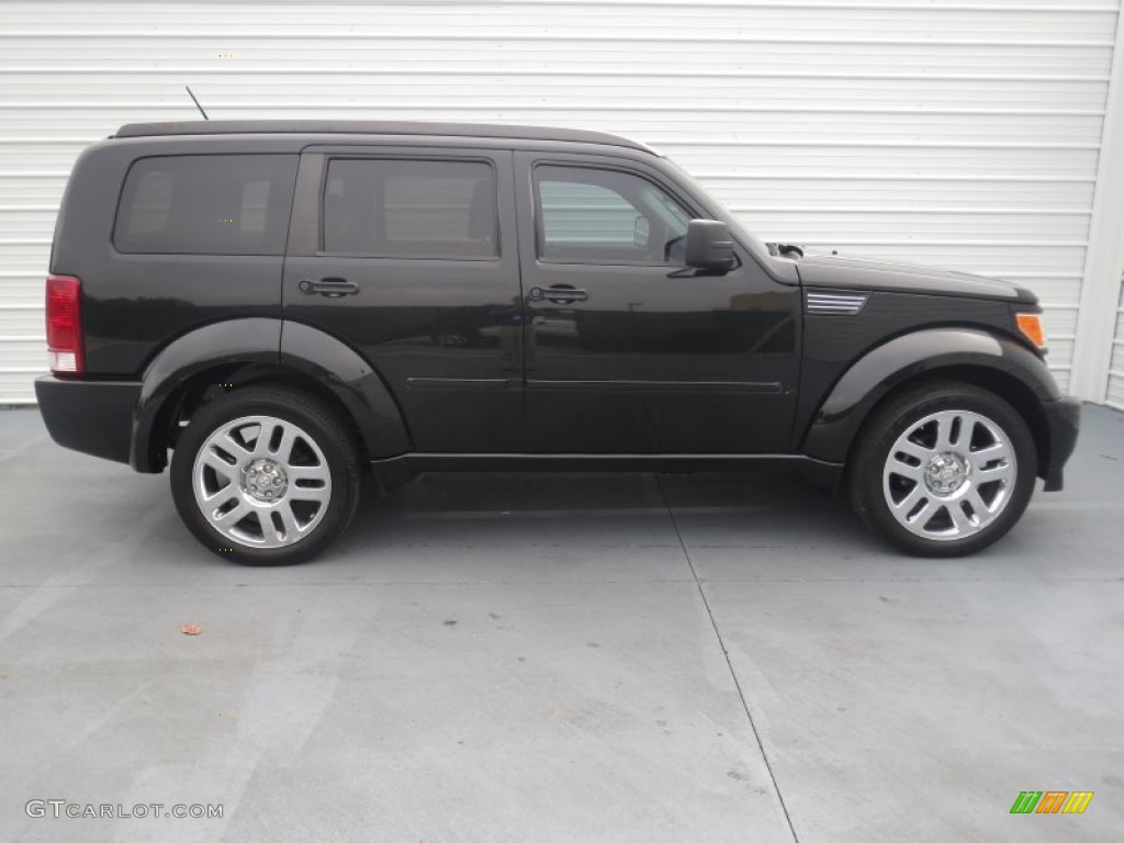 Brilliant Black Crystal Pearl 2009 Dodge Nitro R/T Exterior Photo #74473805
