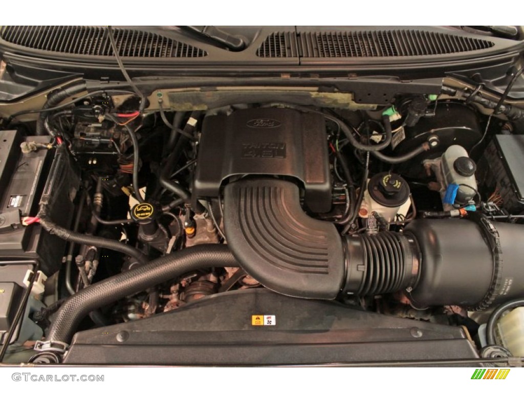 2001 Ford F150 XLT SuperCab 4.6 Liter SOHC 16-Valve Triton V8 Engine Photo #74475095