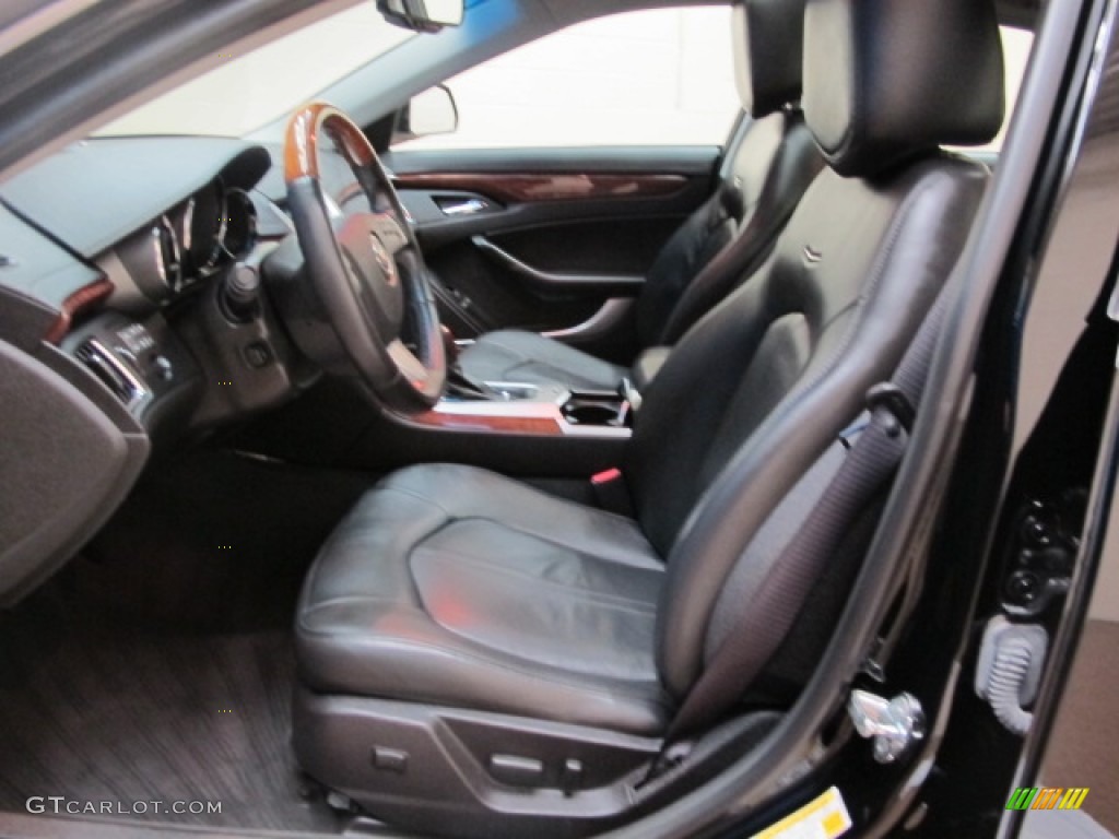Ebony Interior 2010 Cadillac CTS 4 3.6 AWD Sport Wagon Photo #74475103