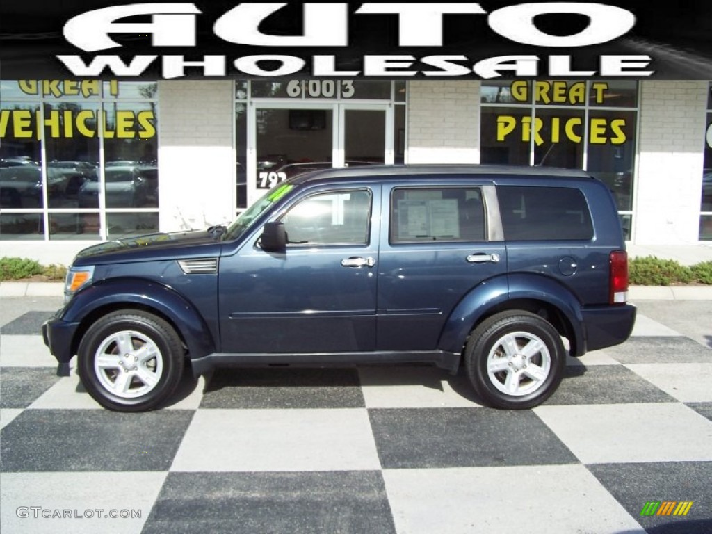 2008 Nitro SLT - Modern Blue Pearl / Dark Slate Gray/Light Slate Gray photo #1