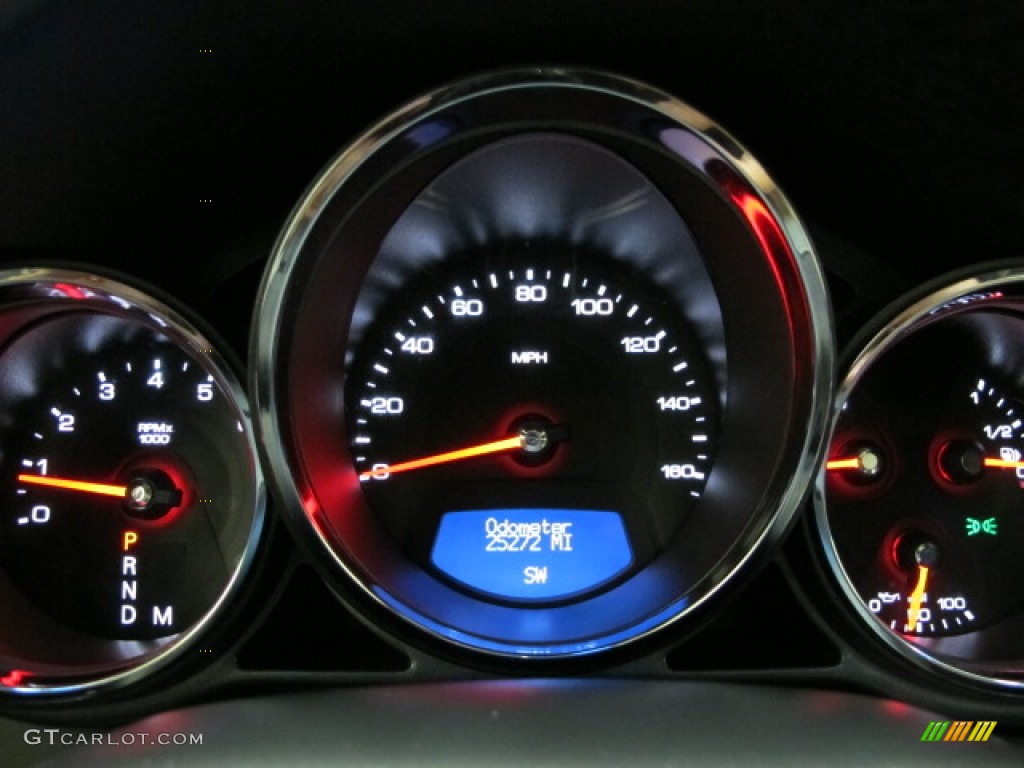 2010 Cadillac CTS 4 3.6 AWD Sport Wagon Gauges Photos