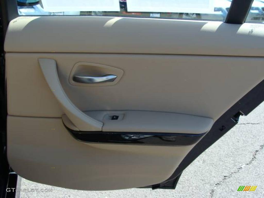 2007 3 Series 328xi Sedan - Monaco Blue Metallic / Beige photo #19