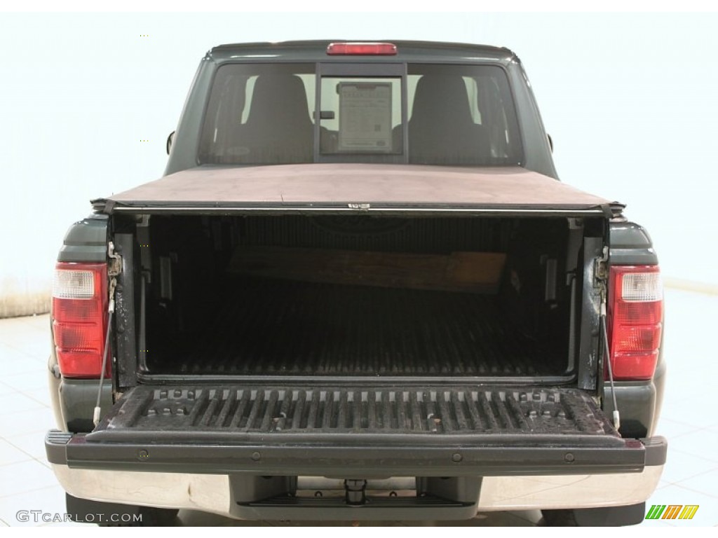 2004 Ranger XLT SuperCab - Dark Green Metallic / Medium Dark Flint photo #13