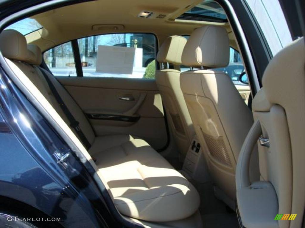 2007 3 Series 328xi Sedan - Monaco Blue Metallic / Beige photo #20