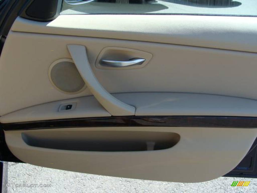 2007 3 Series 328xi Sedan - Monaco Blue Metallic / Beige photo #21
