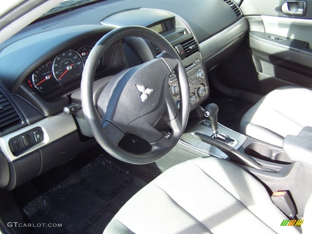 Medium Gray Interior 2010 Mitsubishi Galant FE Photo #74476108