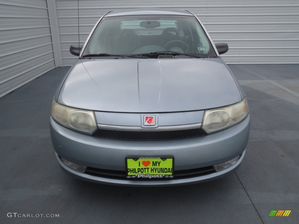 2003 ION 3 Sedan - Silver Blue / Gray photo #7