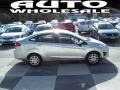 2012 Ingot Silver Metallic Ford Fiesta S Sedan  photo #3