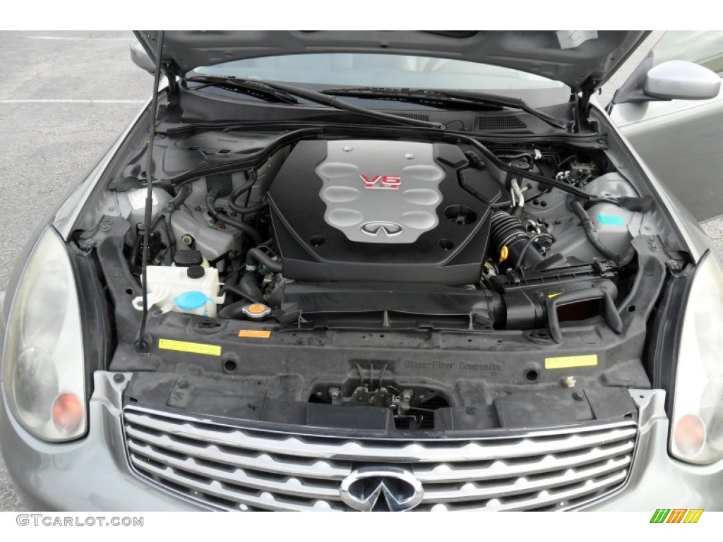 2005 Infiniti G 35 Coupe 3.5 Liter DOHC 24-Valve VVT V6 Engine Photo #74477222