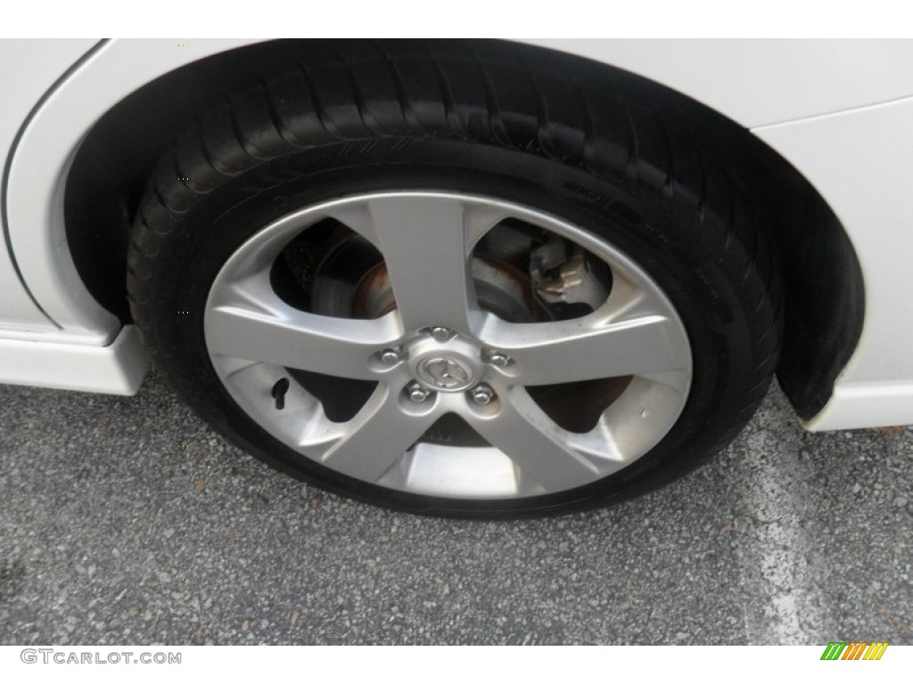 2006 MAZDA5 Touring - Whitewater Pearl / Black photo #9