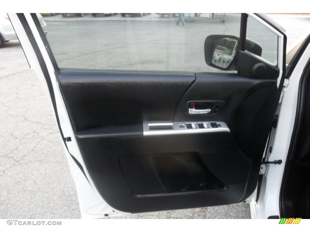 2006 MAZDA5 Touring - Whitewater Pearl / Black photo #13