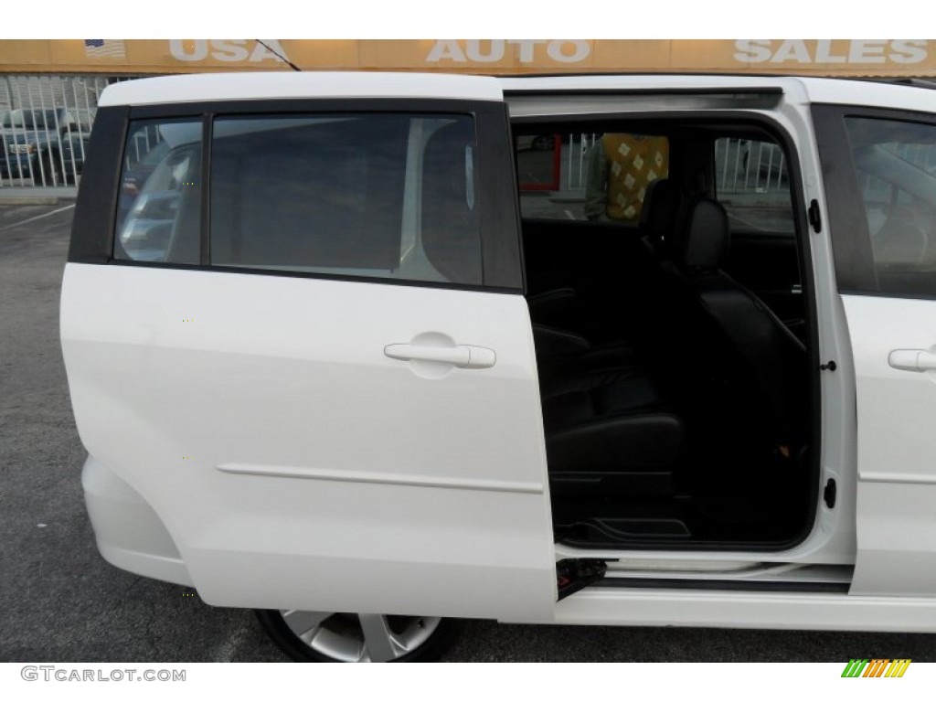 2006 MAZDA5 Touring - Whitewater Pearl / Black photo #18