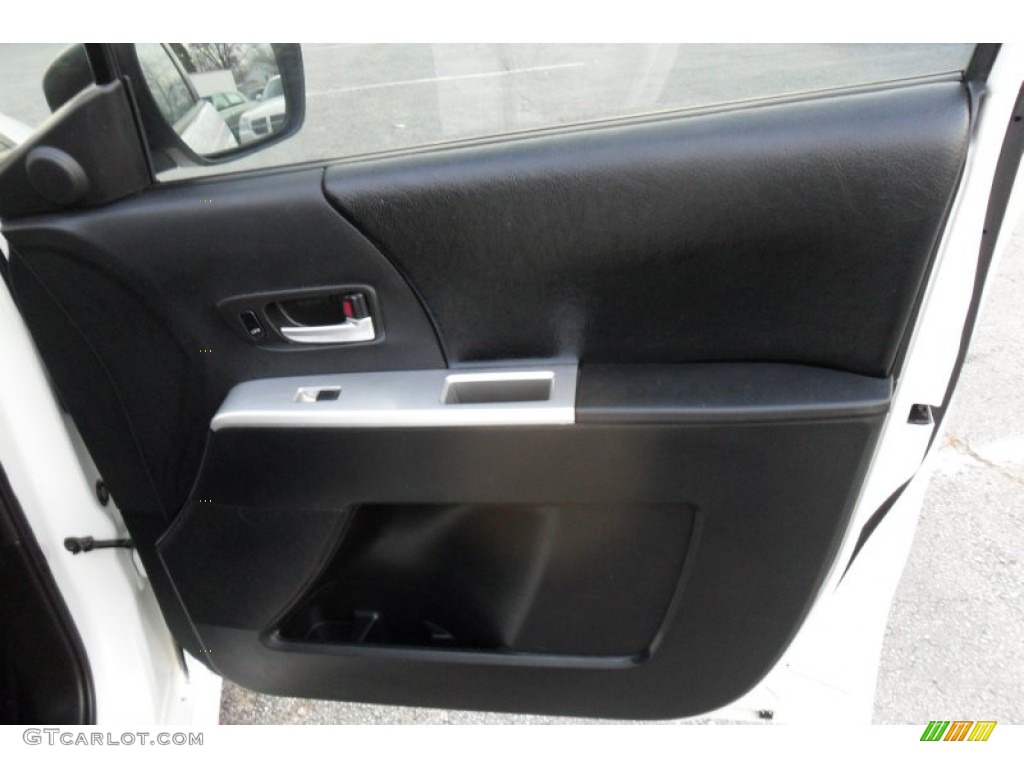 2006 MAZDA5 Touring - Whitewater Pearl / Black photo #19