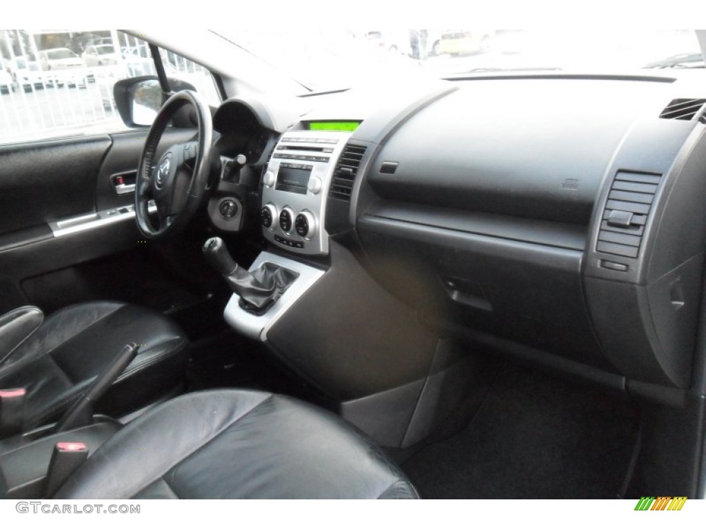 2006 MAZDA5 Touring - Whitewater Pearl / Black photo #20