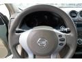 2007 Nissan Altima Blond Interior Steering Wheel Photo