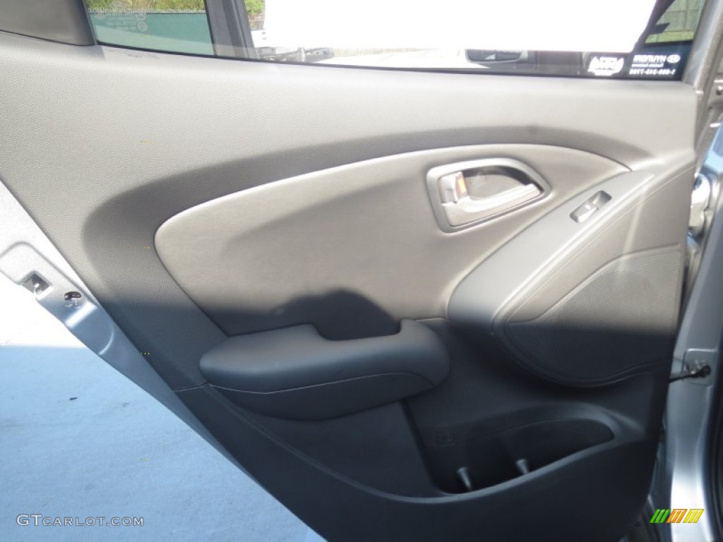 2013 Tucson Limited - Graphite Gray / Black photo #18