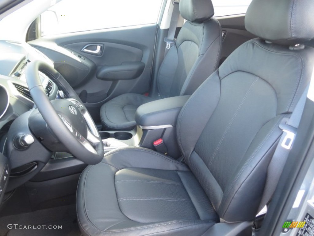 2013 Tucson Limited - Graphite Gray / Black photo #21