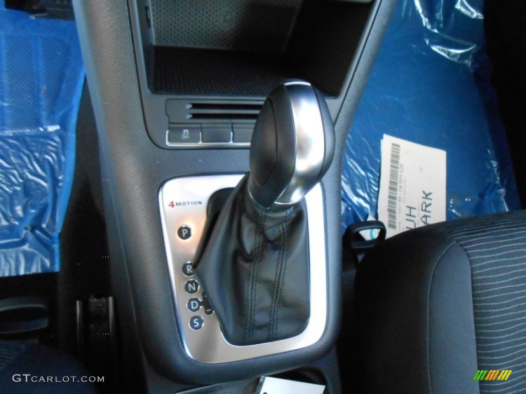 2012 Tiguan S 4Motion - Deep Black Metallic / Black photo #16