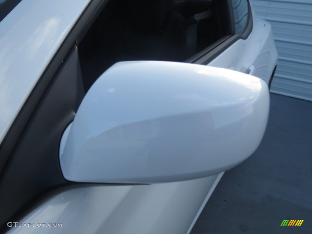 2013 Genesis Coupe 2.0T - White Satin Pearl / Black Cloth photo #11