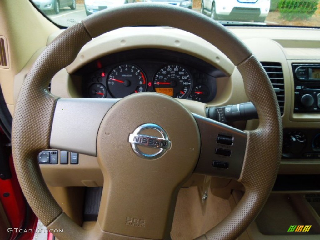 2007 Nissan Frontier SE Crew Cab Steering Wheel Photos
