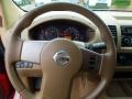 Desert 2007 Nissan Frontier SE Crew Cab Steering Wheel