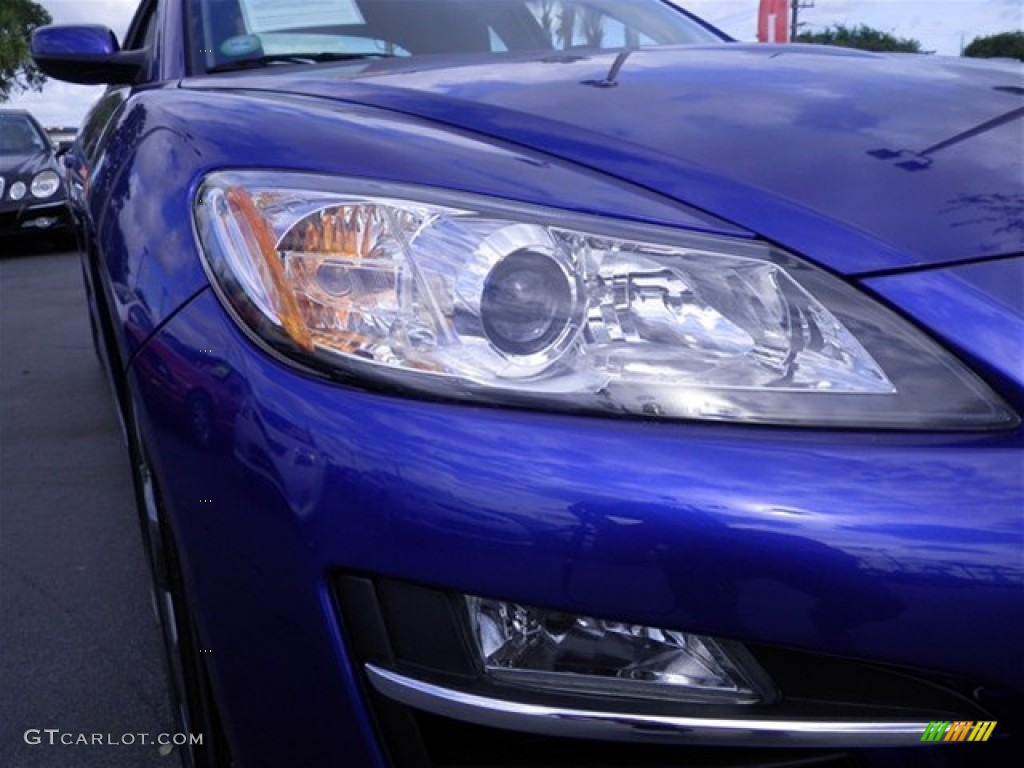 2010 RX-8 R3 - Aurora Blue Mica / Black photo #3