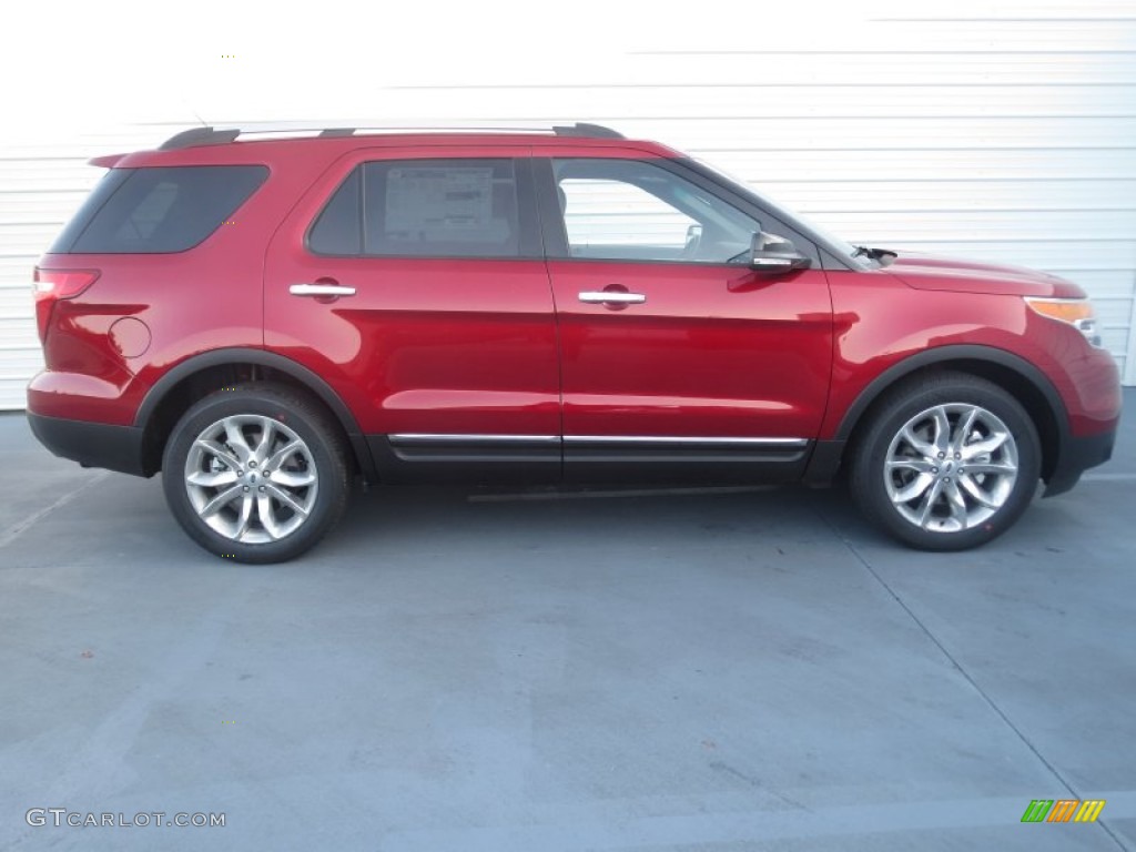 Ruby Red Metallic 2013 Ford Explorer XLT Exterior Photo #74481569