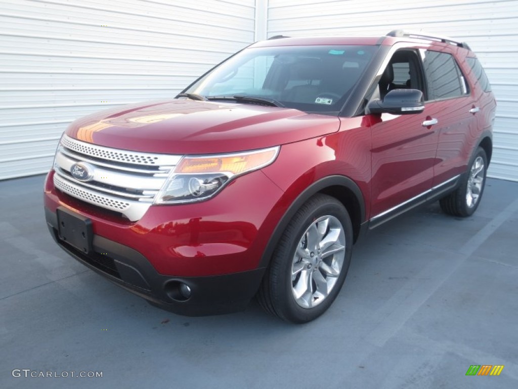 Ruby Red Metallic 2013 Ford Explorer XLT Exterior Photo #74481623