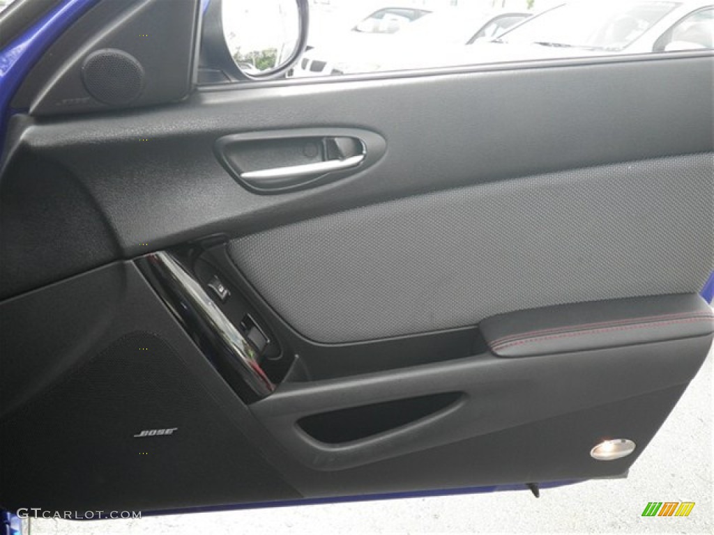 2010 Mazda RX-8 R3 Black Door Panel Photo #74481677