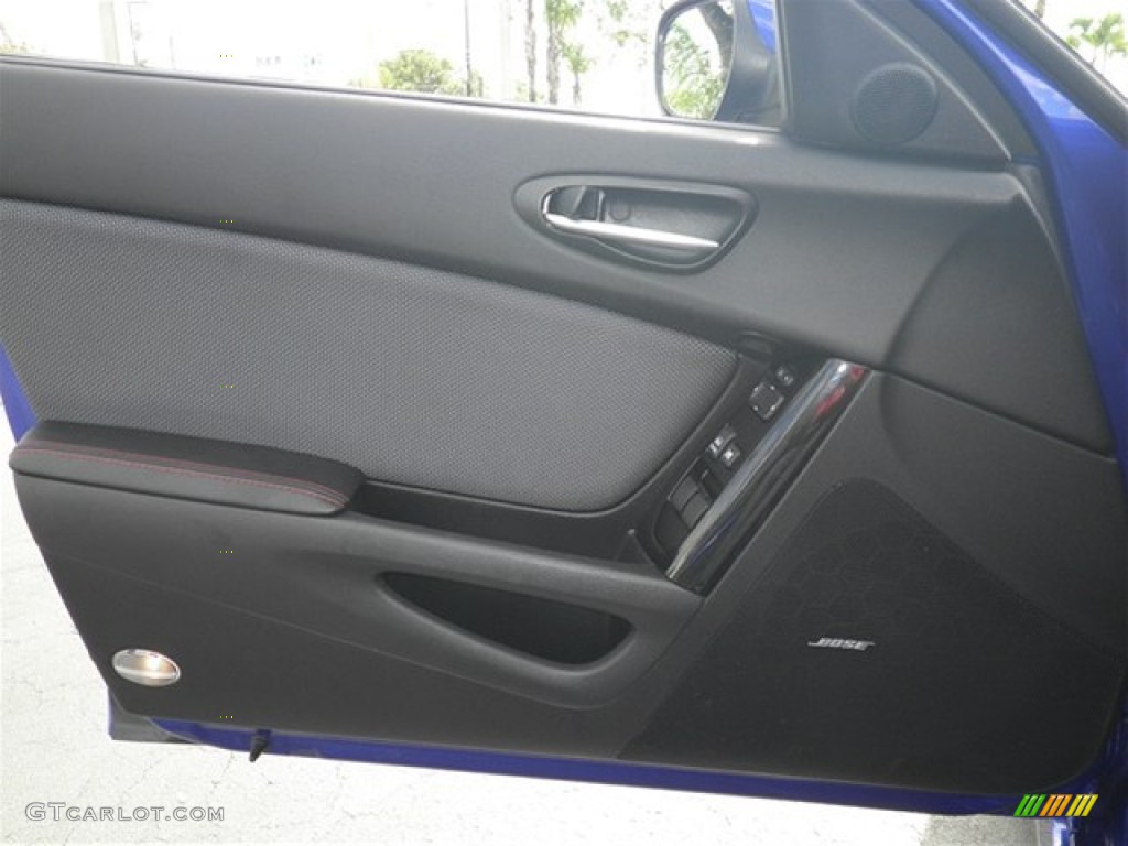 2010 Mazda RX-8 R3 Black Door Panel Photo #74481737