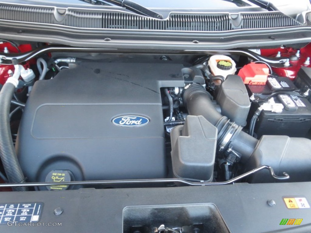 2013 Ford Explorer XLT 3.5 Liter DOHC 24-Valve Ti-VCT V6 Engine Photo #74481761