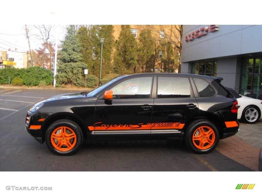 2010 Cayenne S Transsyberia - Black / Black/Black Alcantara photo #4