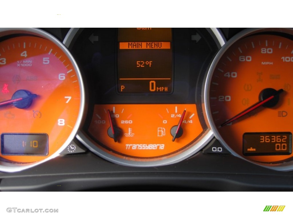 2010 Porsche Cayenne S Transsyberia Gauges Photo #74481857