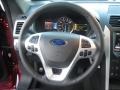 Charcoal Black Steering Wheel Photo for 2013 Ford Explorer #74481917
