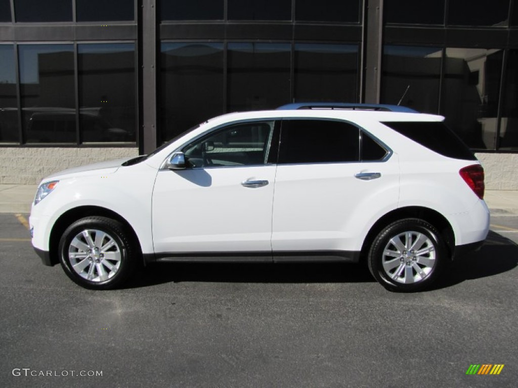 Summit White 2011 Chevrolet Equinox LTZ AWD Exterior Photo #74482406