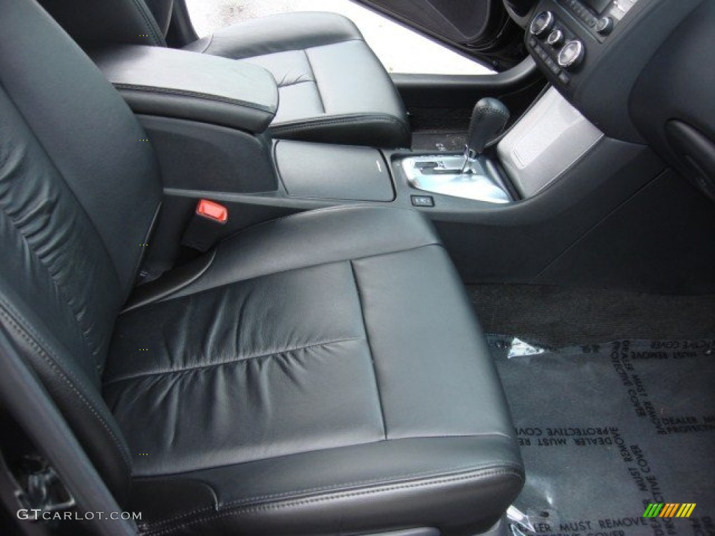 2012 Altima 3.5 SR - Super Black / Charcoal photo #12