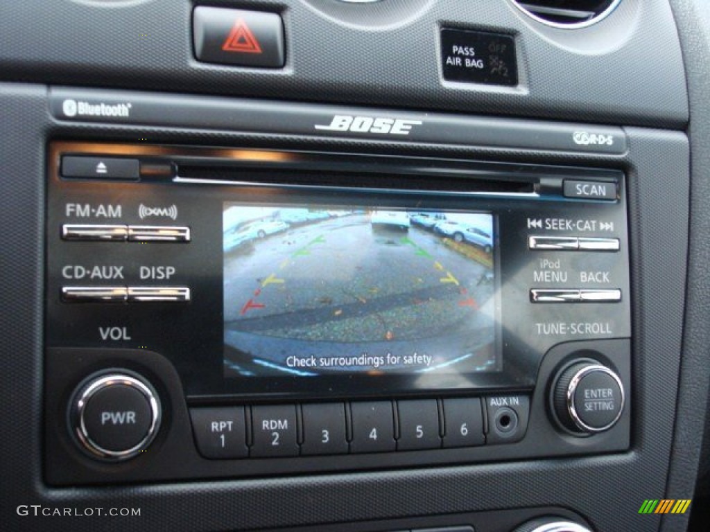 2012 Altima 3.5 SR - Super Black / Charcoal photo #21