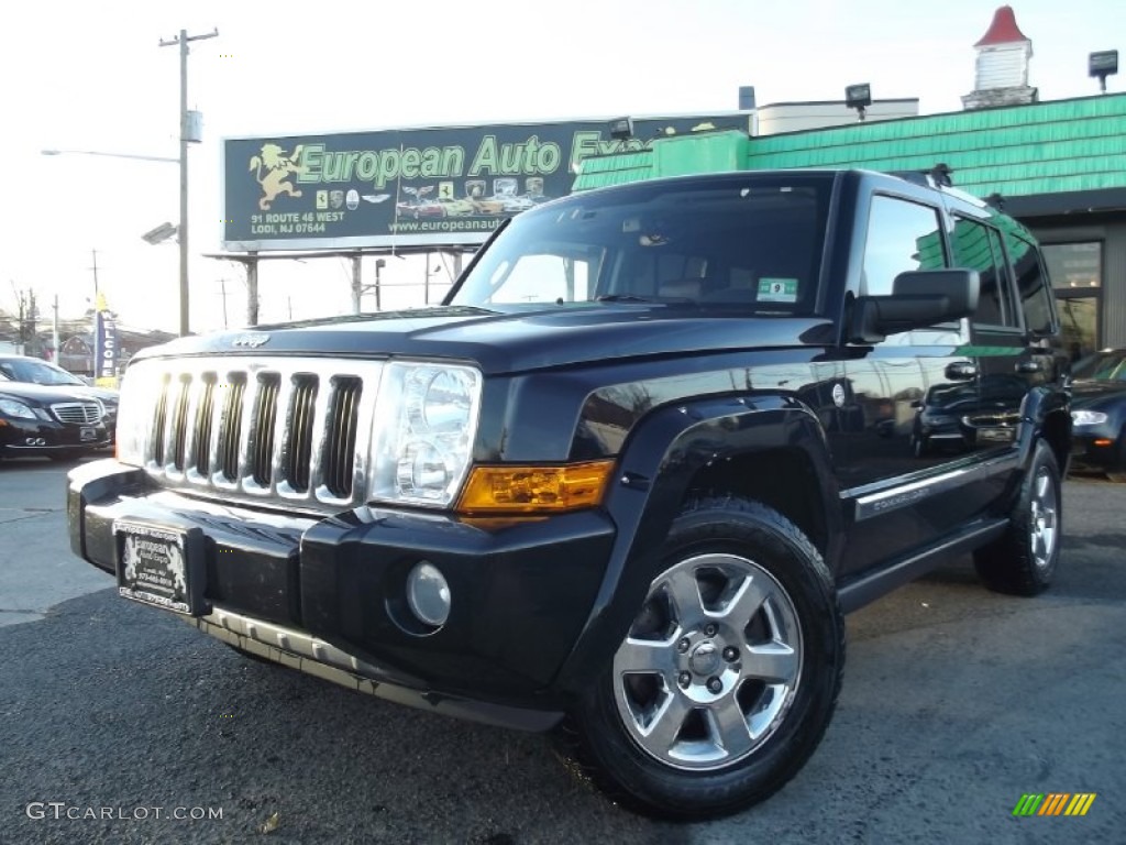 2007 Black Clearcoat Jeep Commander Limited 4x4 #74434030 Photo #22