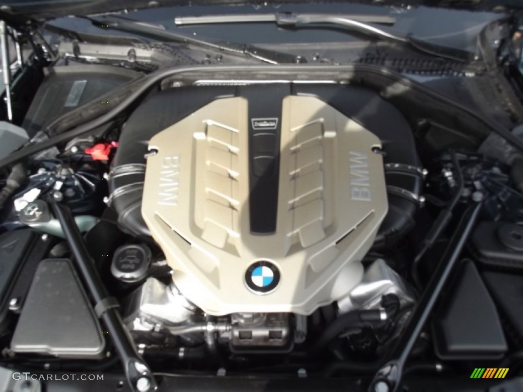 2010 BMW 7 Series 750i xDrive Sedan 4.4 Liter DFI Twin-Turbocharged DOHC 32-Valve VVT V8 Engine Photo #74483852