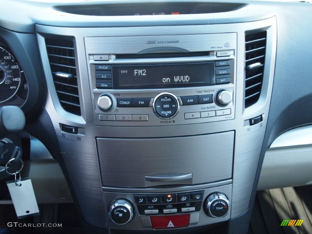 2010 Subaru Outback 2.5i Premium Wagon Audio System Photo #74484428