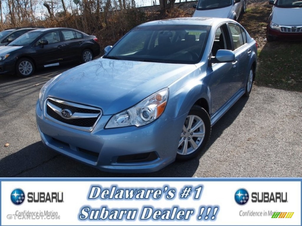 Sky Blue Metallic Subaru Legacy