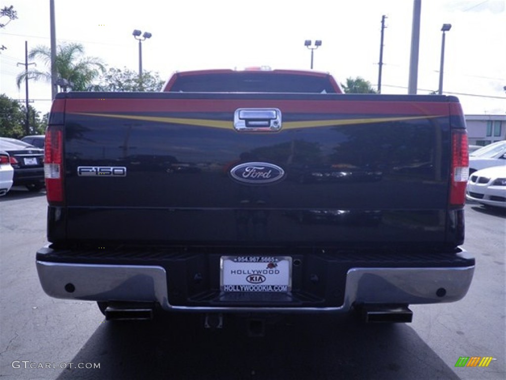 2005 F150 XLT SuperCrew - Bright Red / Black photo #13