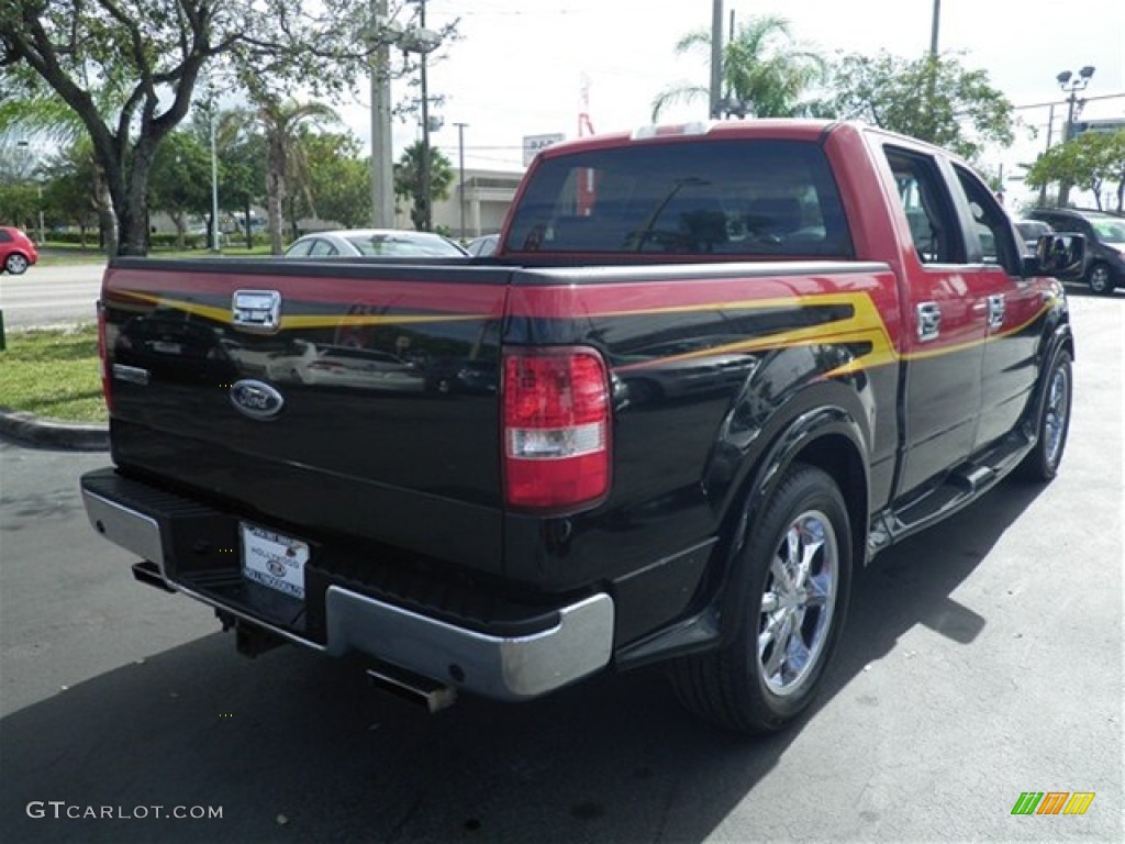 2005 F150 XLT SuperCrew - Bright Red / Black photo #17