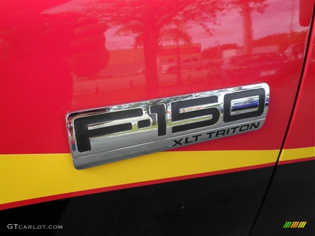 2005 F150 XLT SuperCrew - Bright Red / Black photo #19