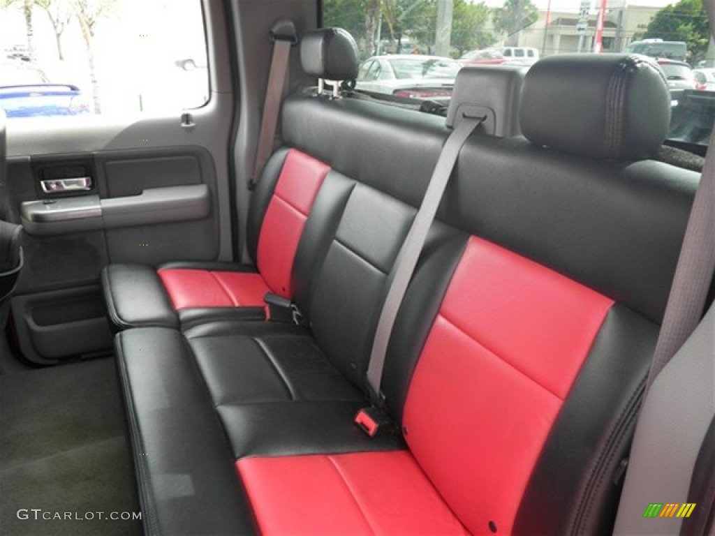 2005 F150 XLT SuperCrew - Bright Red / Black photo #25