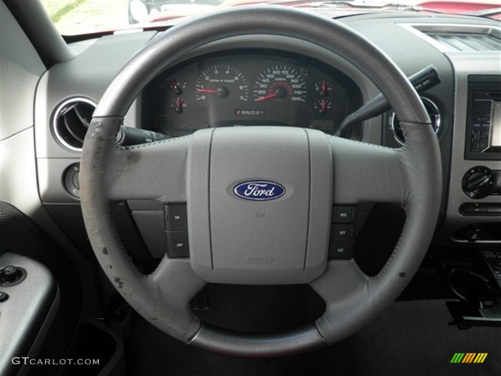 2005 F150 XLT SuperCrew - Bright Red / Black photo #35