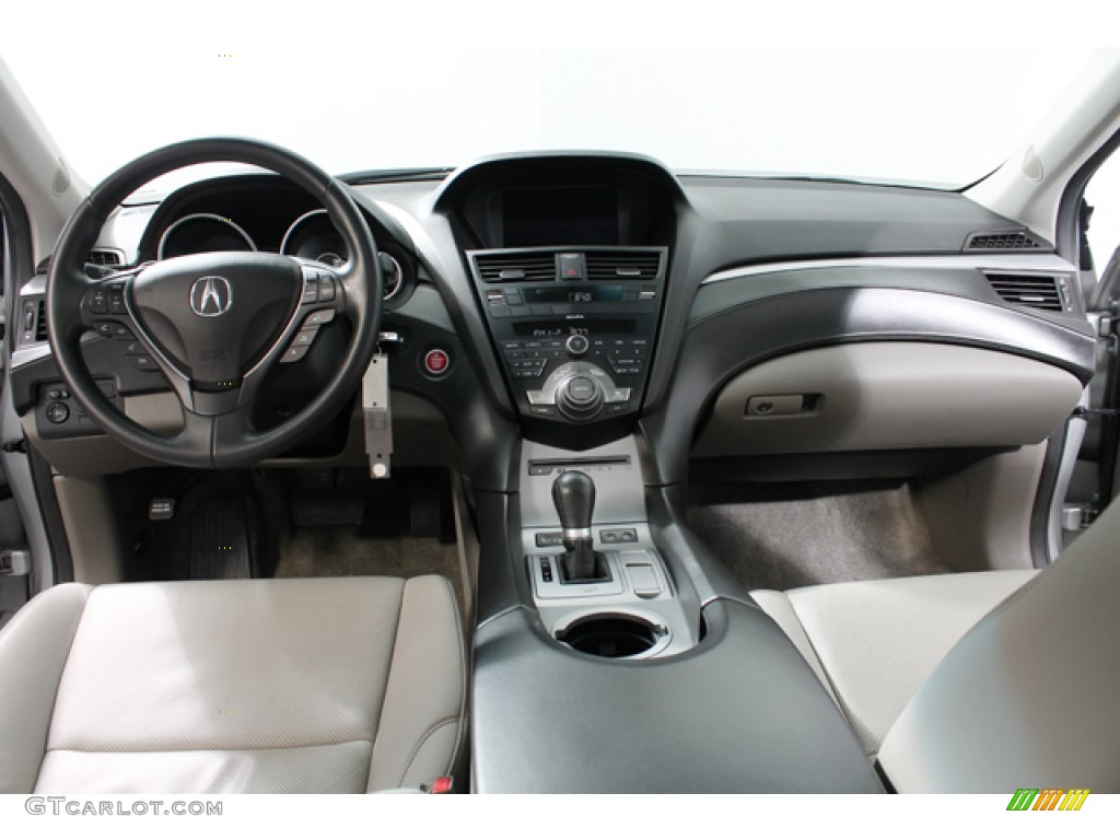 2010 Acura ZDX AWD Technology Taupe Dashboard Photo #74485511