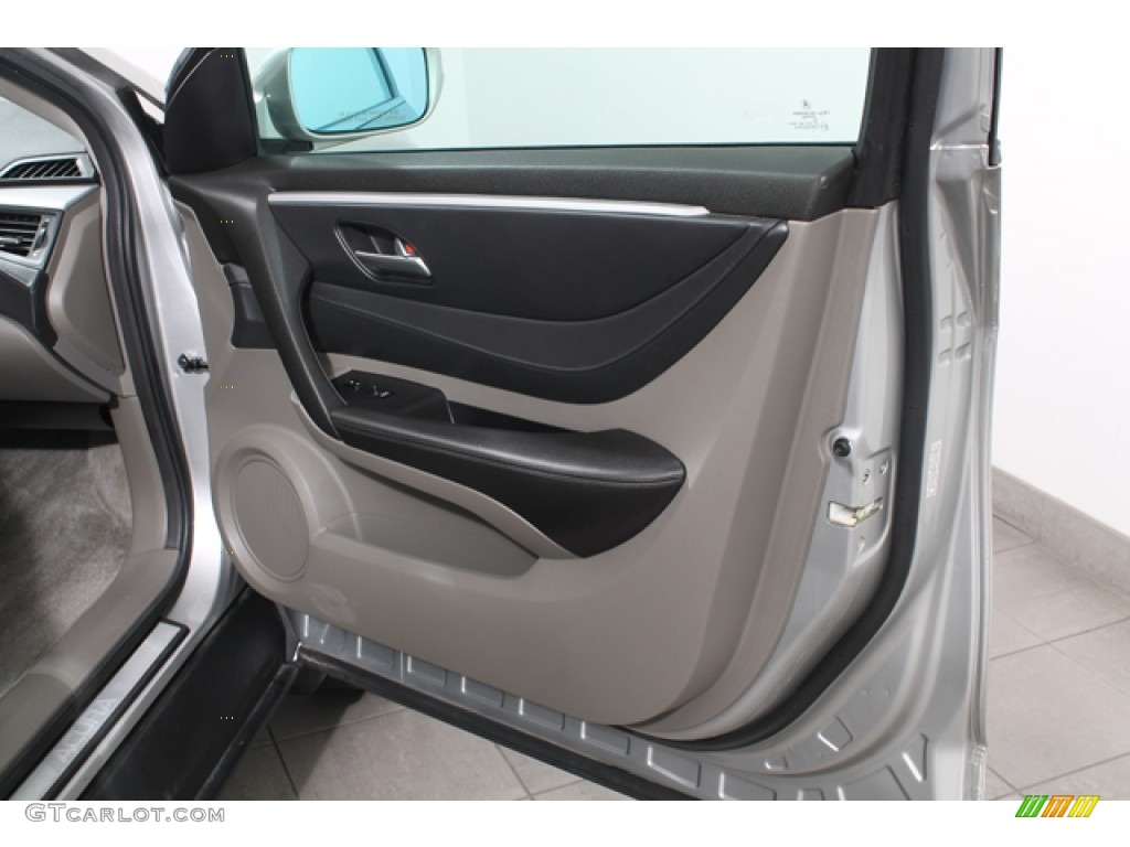 2010 Acura ZDX AWD Technology Taupe Door Panel Photo #74485634